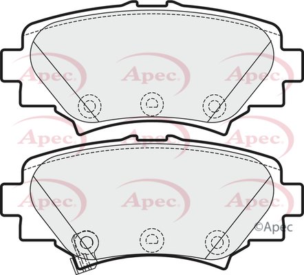 APEC braking PAD1969