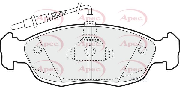 APEC braking PAD814