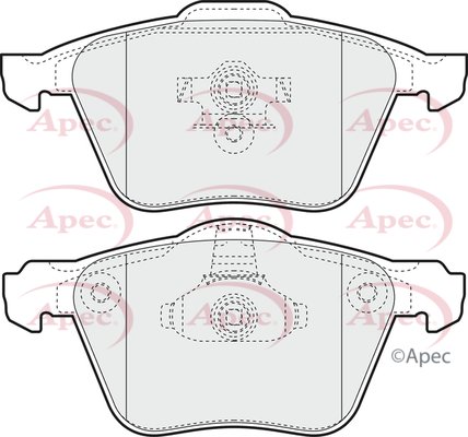 APEC braking PAD1411