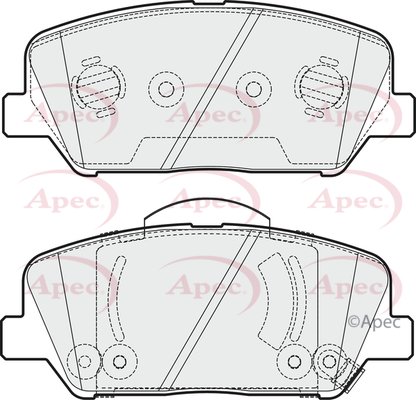 APEC braking PAD1980