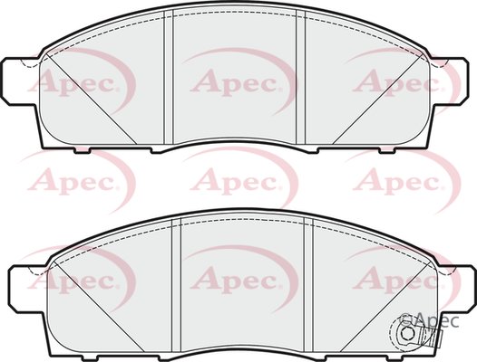 APEC braking PAD1780