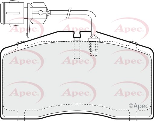 APEC braking PAD1296