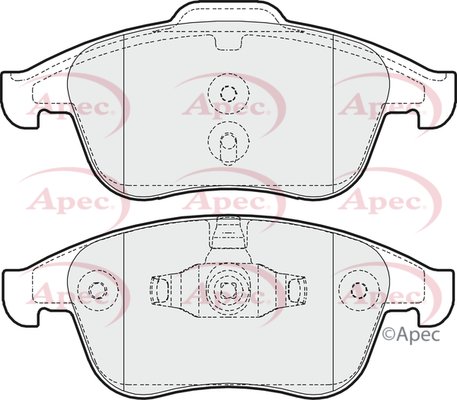 APEC braking PAD1650