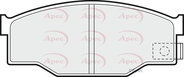 APEC braking PAD574 APEC braking PAD574
