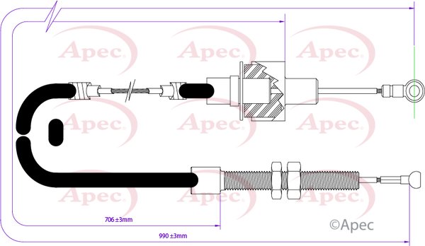 APEC braking CAB5025