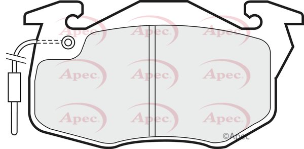 APEC braking PAD471