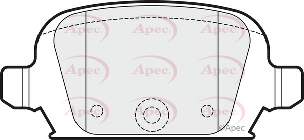 APEC braking PAD1705