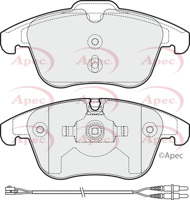 APEC braking PAD1668