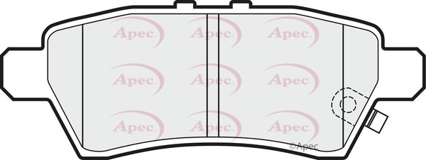 APEC braking PAD1481