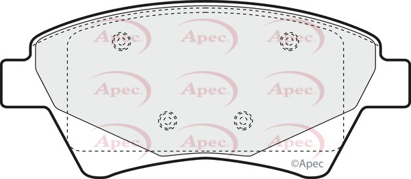 APEC braking PAD1410