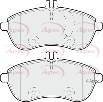 APEC braking PAD1565