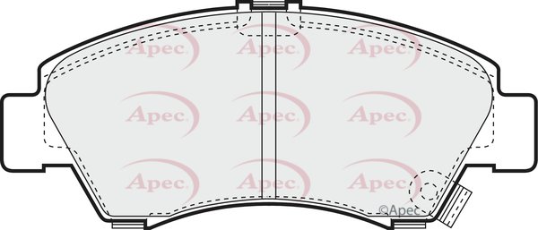 APEC braking PAD816