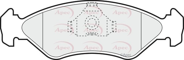 APEC braking PAD561