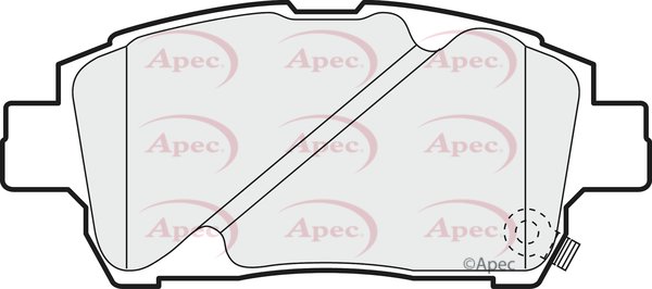 APEC braking PAD1116
