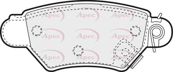 APEC braking PAD1024