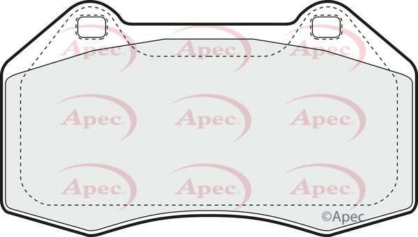 APEC braking PAD1416