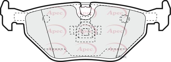 APEC braking PAD1045