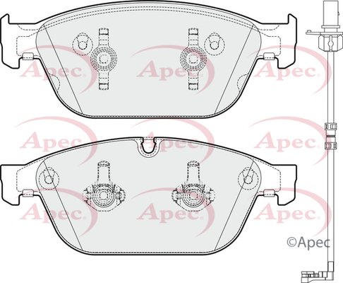 APEC braking PAD1785