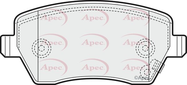 APEC braking PAD1466