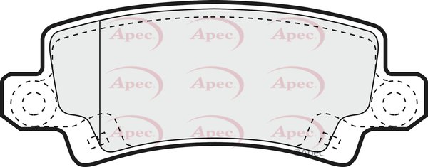 APEC braking PAD1243