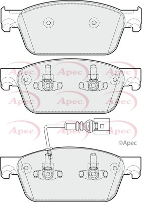 APEC braking PAD1782