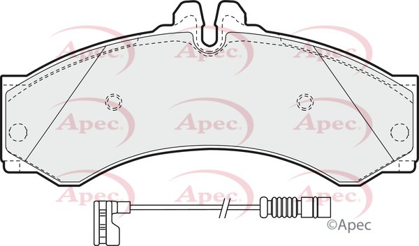 APEC braking PAD1632