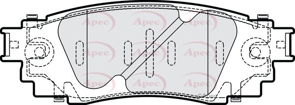 APEC braking PAD2307