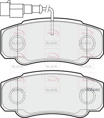 APEC braking PAD1554B