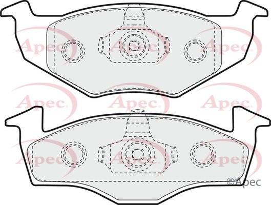 APEC braking PAD911