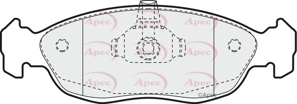 APEC braking PAD951