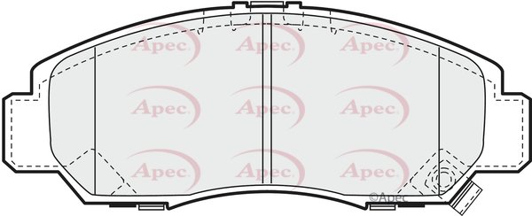 APEC braking PAD1187