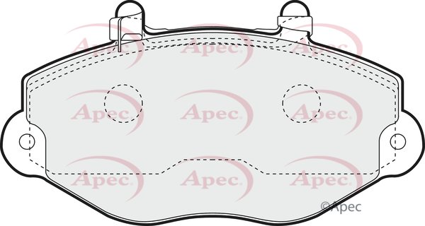 APEC braking PAD1106