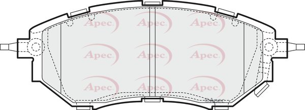 APEC braking PAD1455