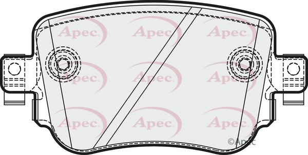 APEC braking PAD1961