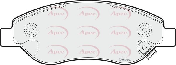APEC braking PAD1576