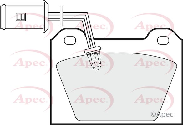 APEC braking PAD355 APEC braking PAD355