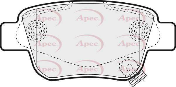 APEC braking PAD1334