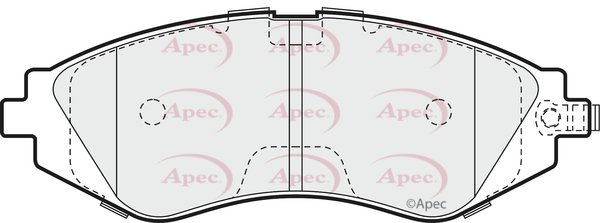 APEC braking PAD980