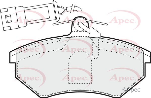 APEC braking PAD1088