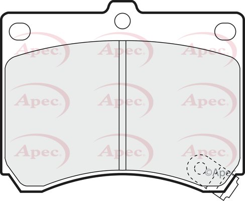 APEC braking PAD687