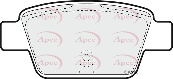 APEC braking PAD1260
