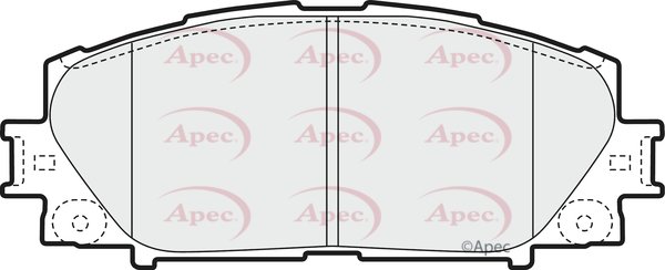 APEC braking PAD1598