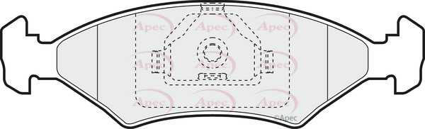 APEC braking PAD995