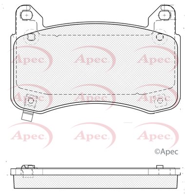 APEC braking PAD2496