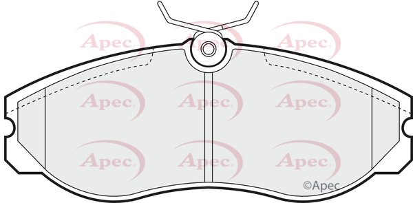 APEC braking PAD806