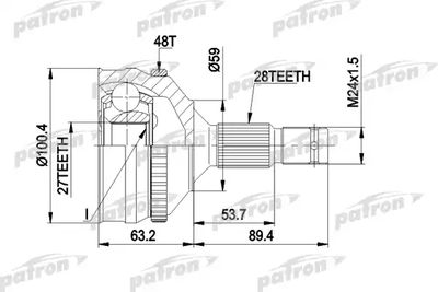 PATRON PCV1264