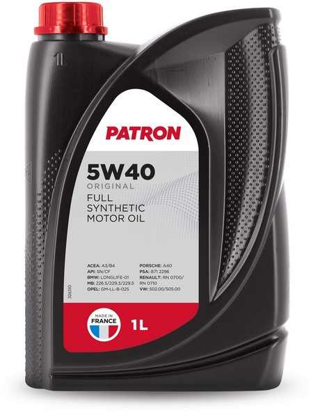 PATRON 5W40 1L ORIGINAL PATRON 5W40 1L ORIGINAL