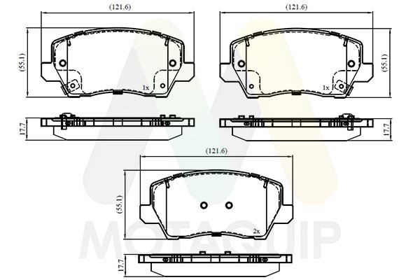 MOTAQUIP LVXL2012