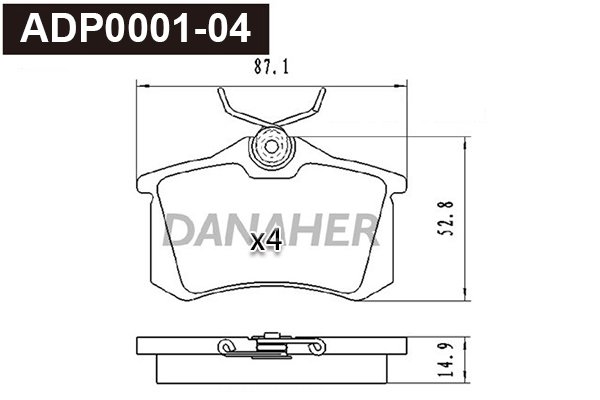 DANAHER ADP0001-04