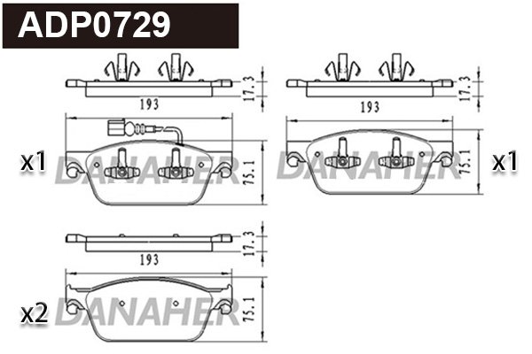 DANAHER ADP0729